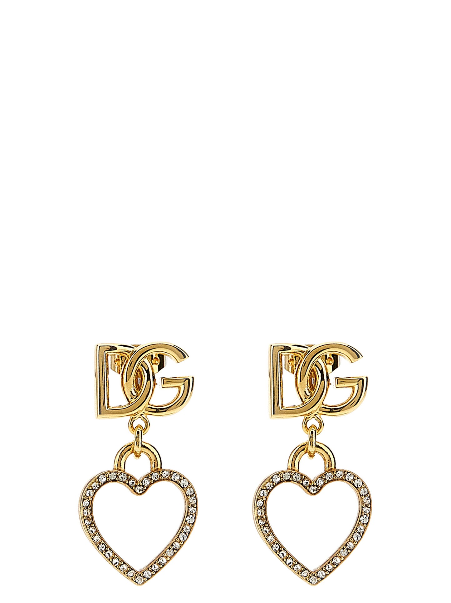 Gold Brass Earrings