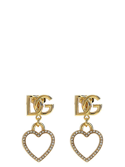 Gold Brass Earrings
