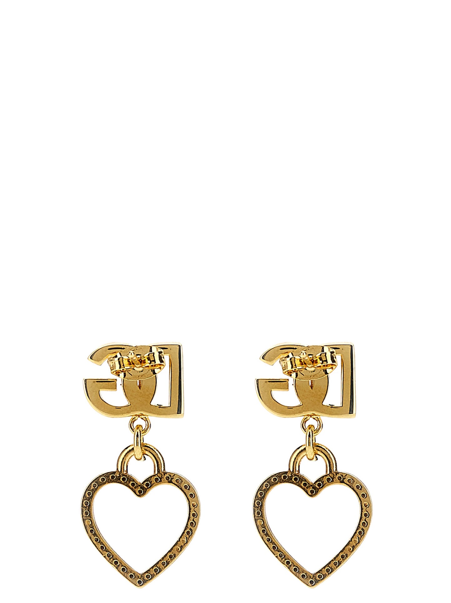 Gold Brass Earrings