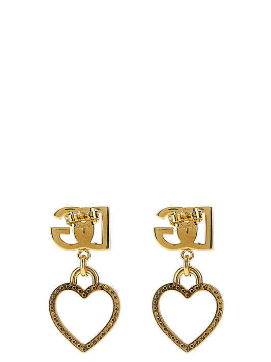 Gold Brass Earrings