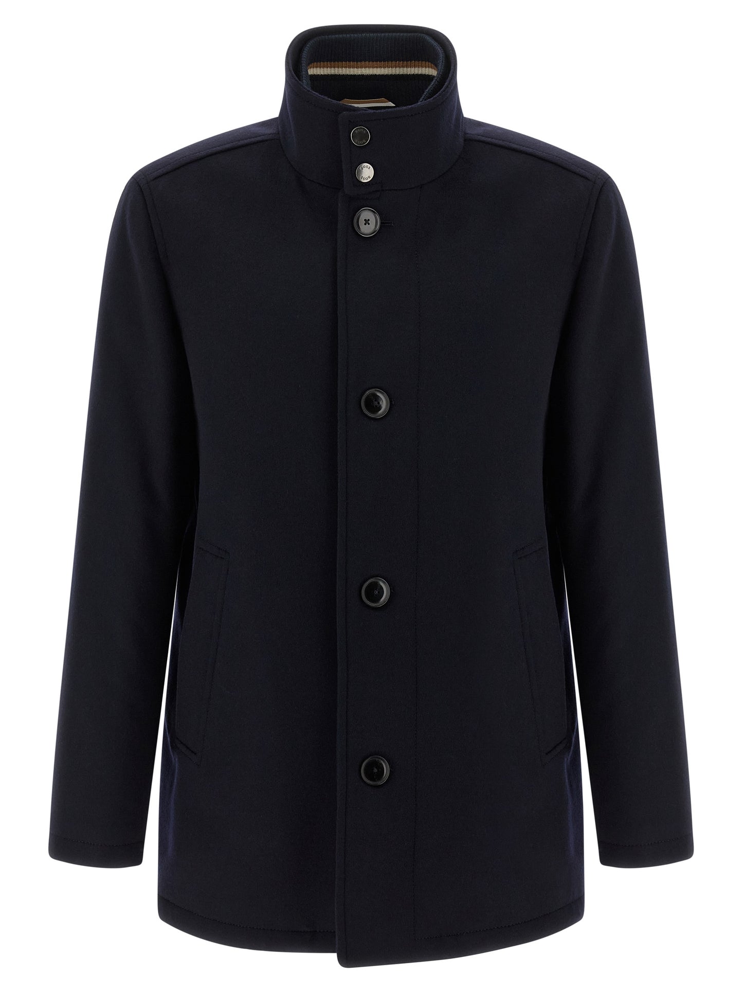 Blue Wool Coat