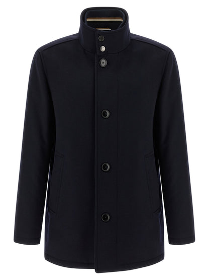 Blue Wool Coat