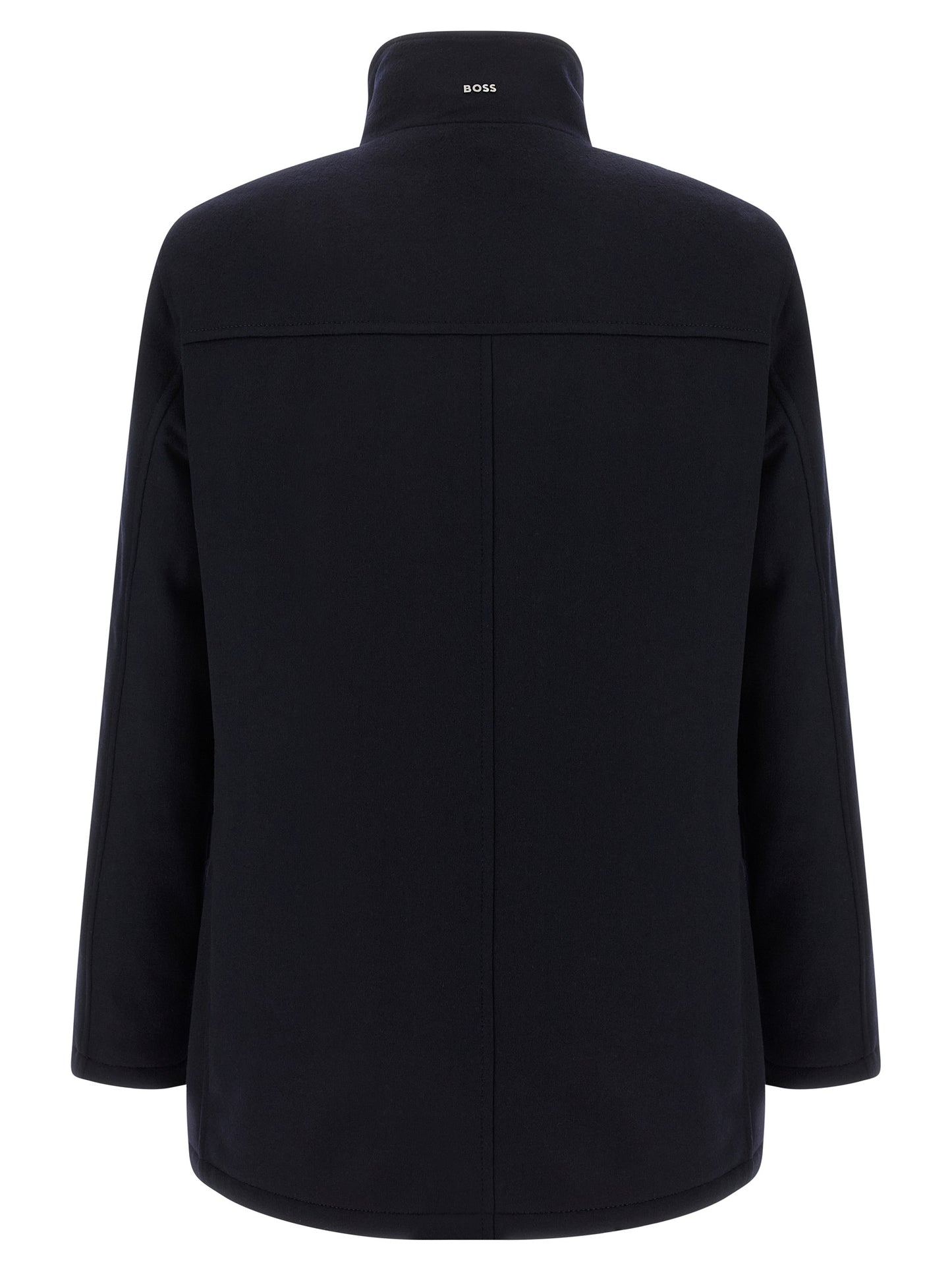 Blue Wool Coat