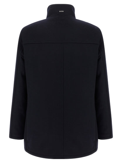 Blue Wool Coat