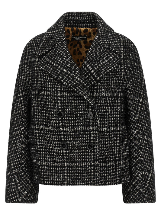 Bicolor Cotton Coat