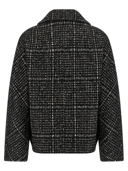 Bicolor Cotton Coat