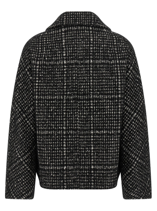 Bicolor Cotton Coat