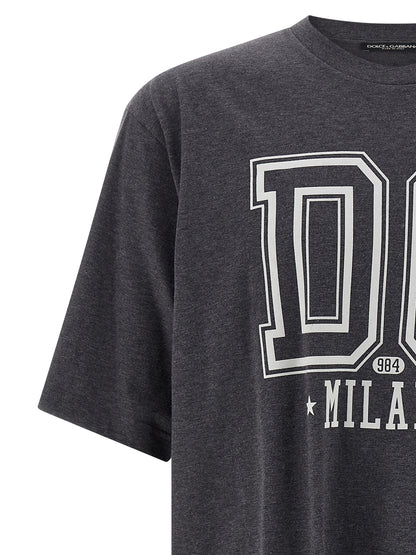 Gray Cotton T-Shirt