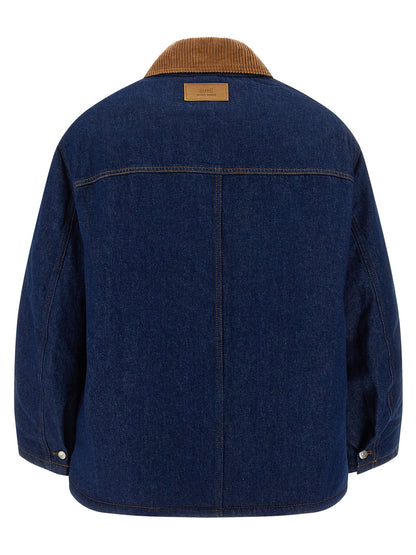 Blue Cotton Denim Jacket