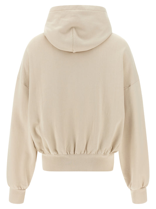 Beige Cotton Sweatshirt