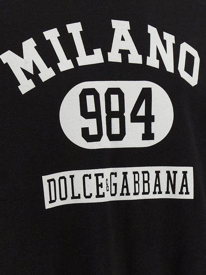 Bicolor Cotton Sweatshirt