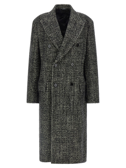 Bicolor Polyamide Coat