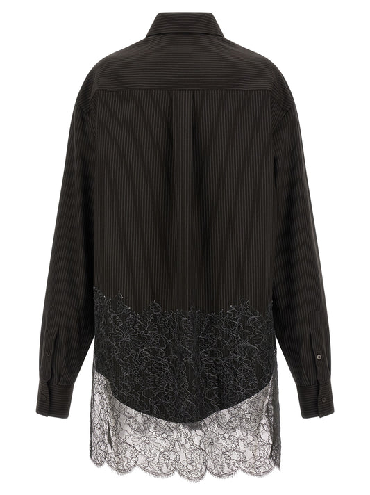 Brown Virgin Wool Blouse
