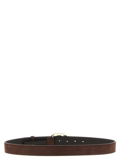 Brown Calfskin Regular Belt