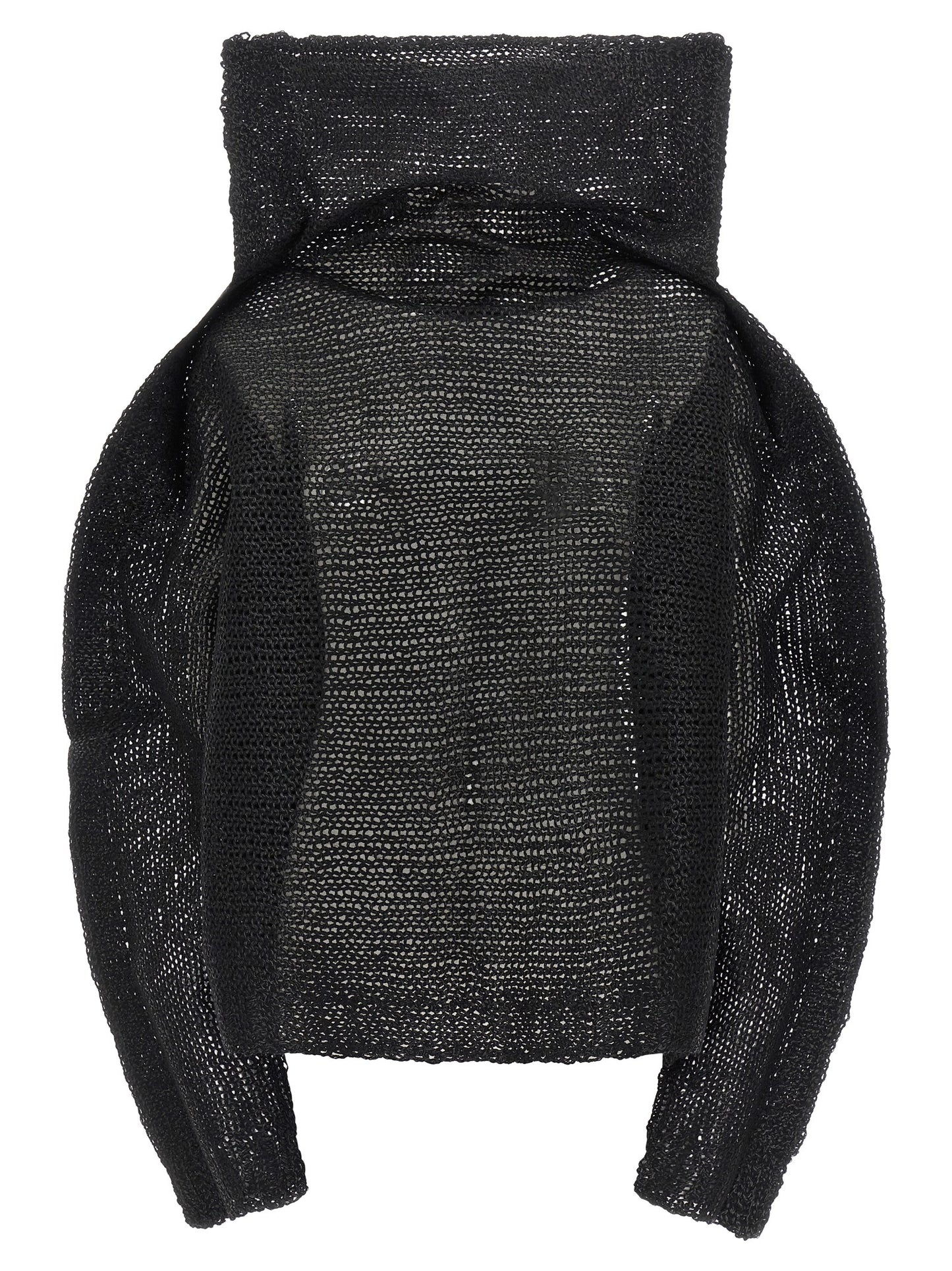 Black Wool Sweatshirt
