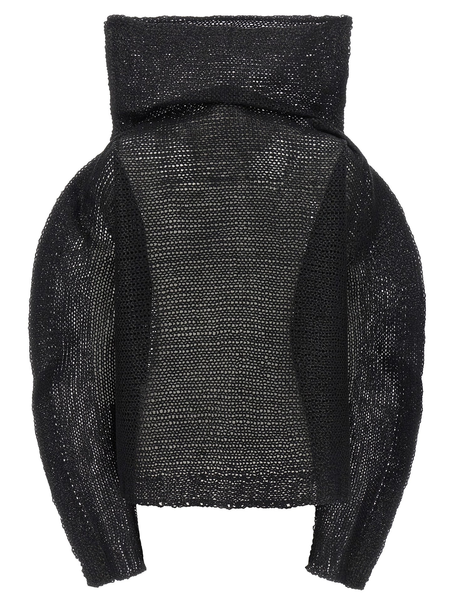 Black Wool Sweatshirt