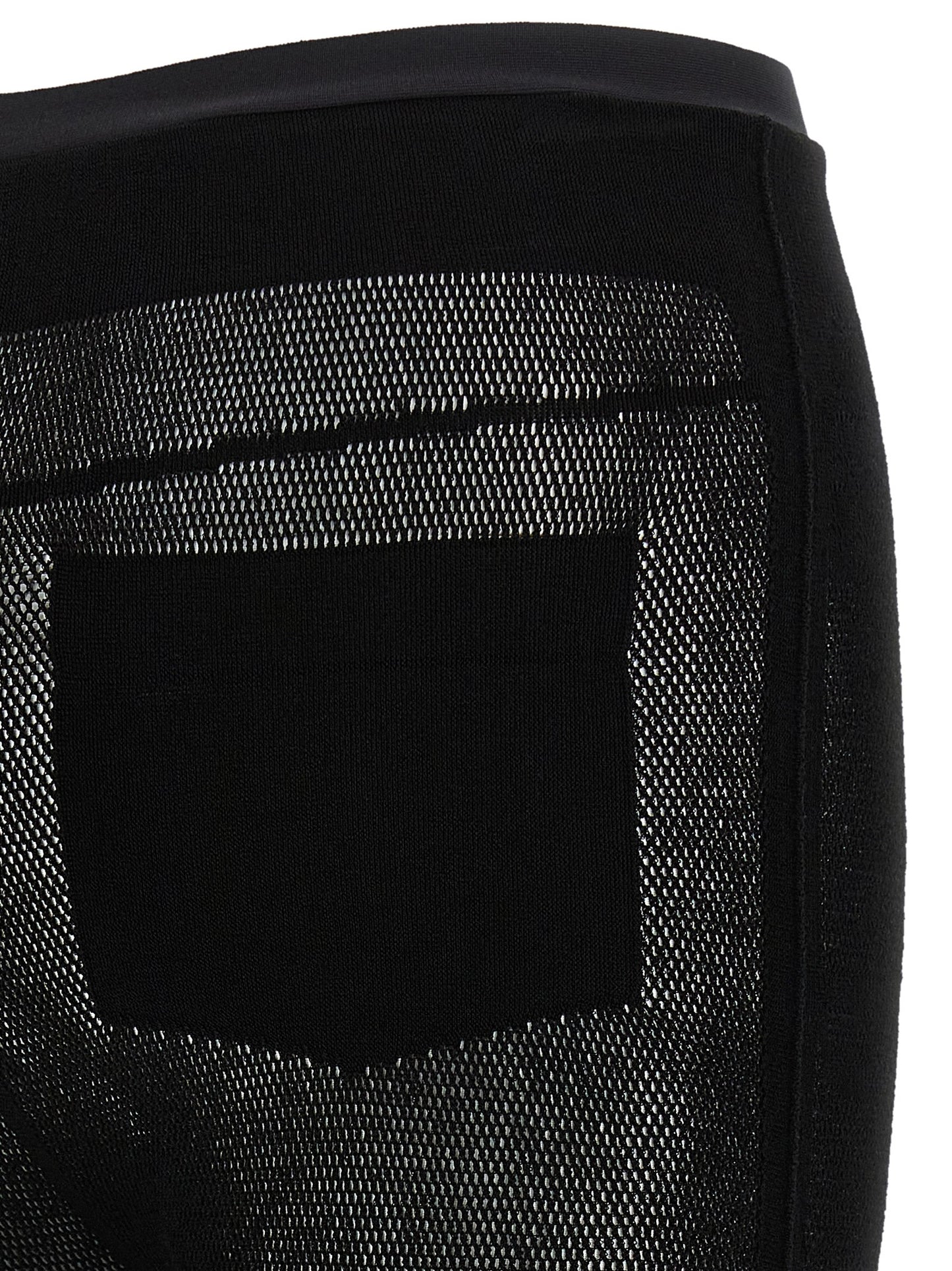 Black Nylon Leggings