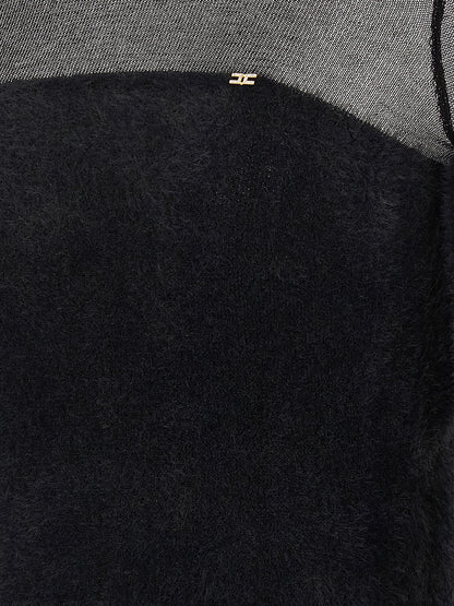 Black Polyamide Cardigan