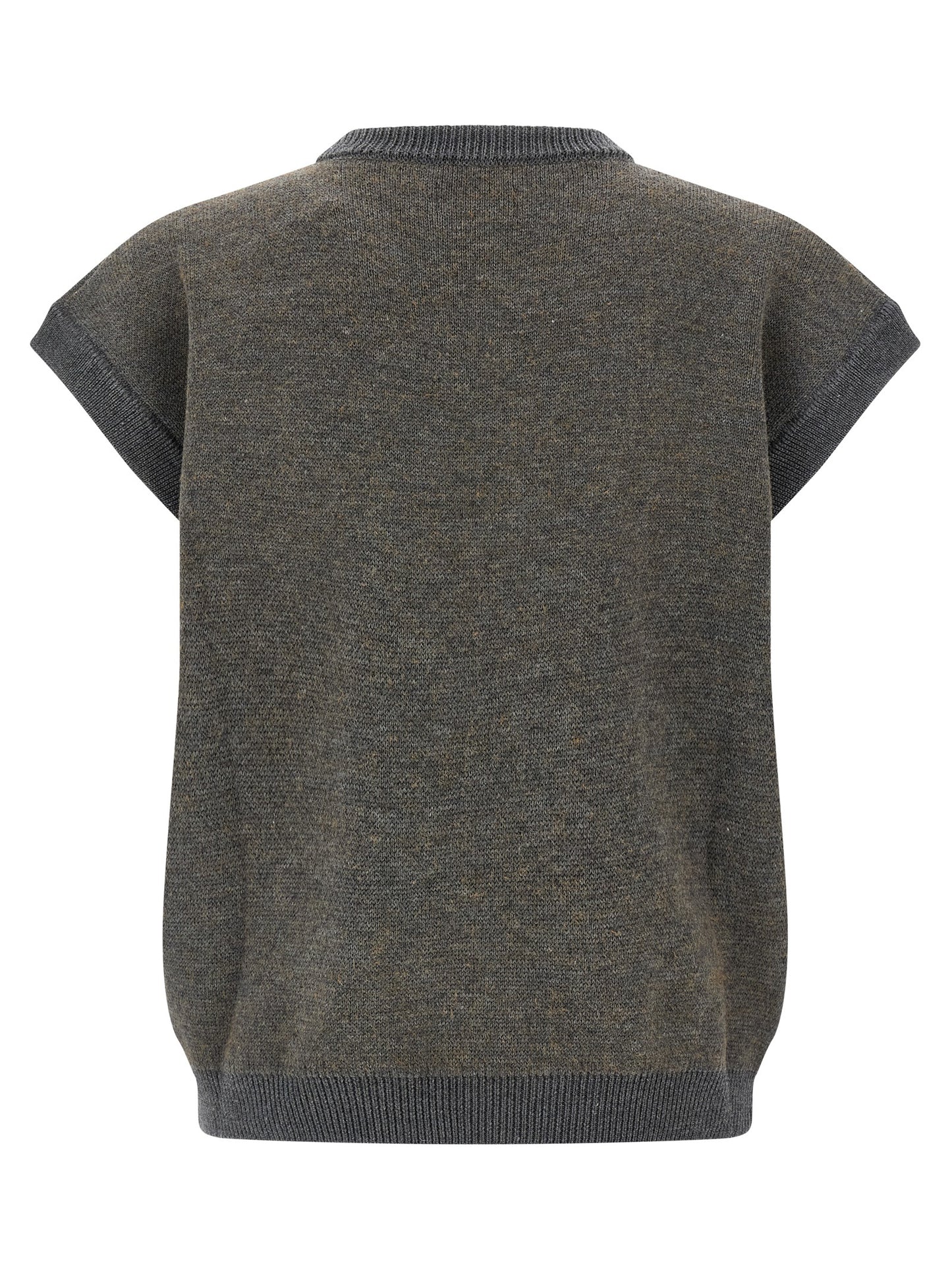 Gray Wool Sweatshirt
