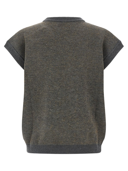 Gray Wool Sweatshirt