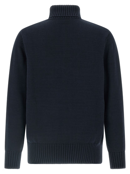 Blue Cotton Cardigan