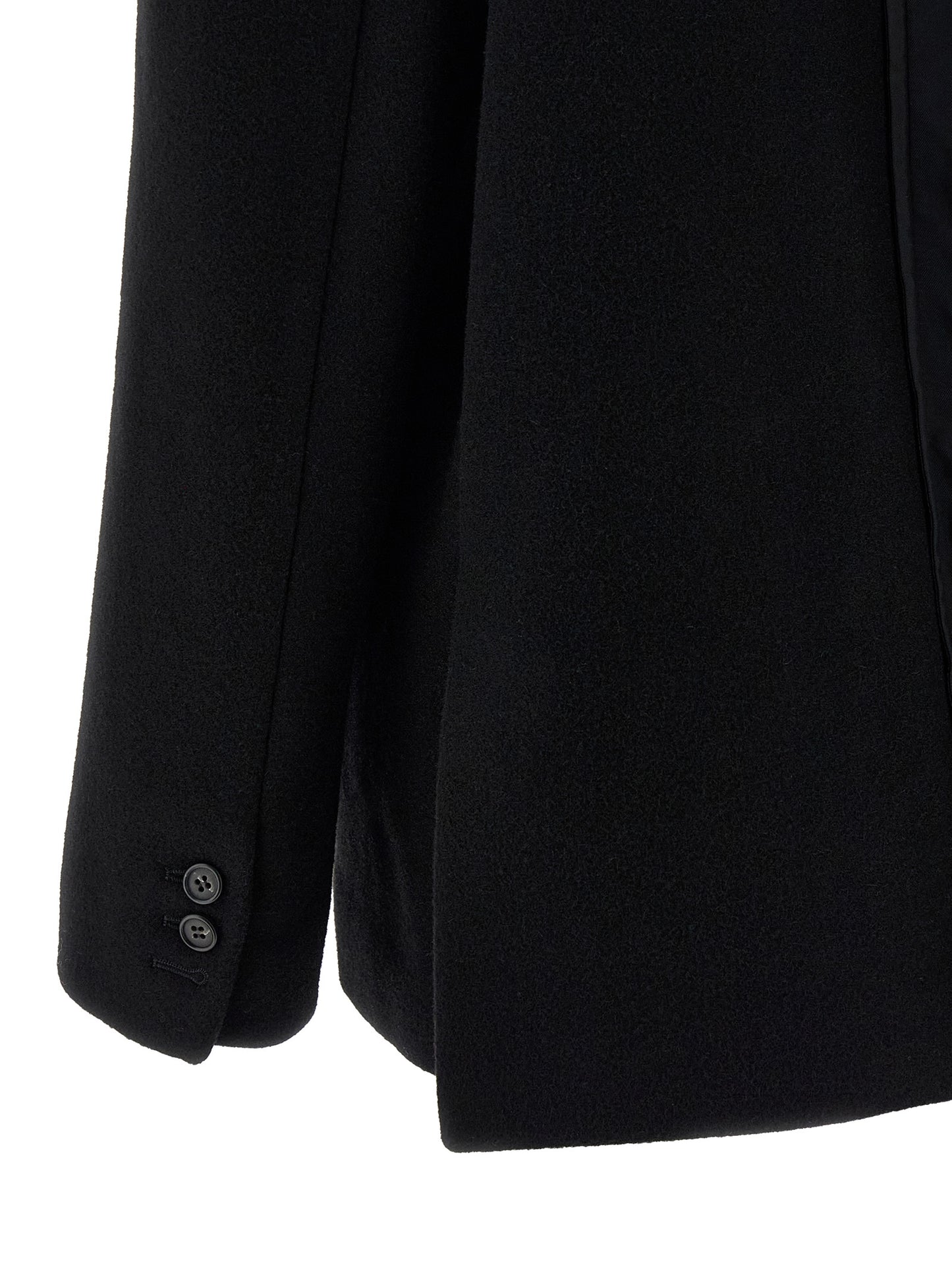 Black Virgin Wool Blazer