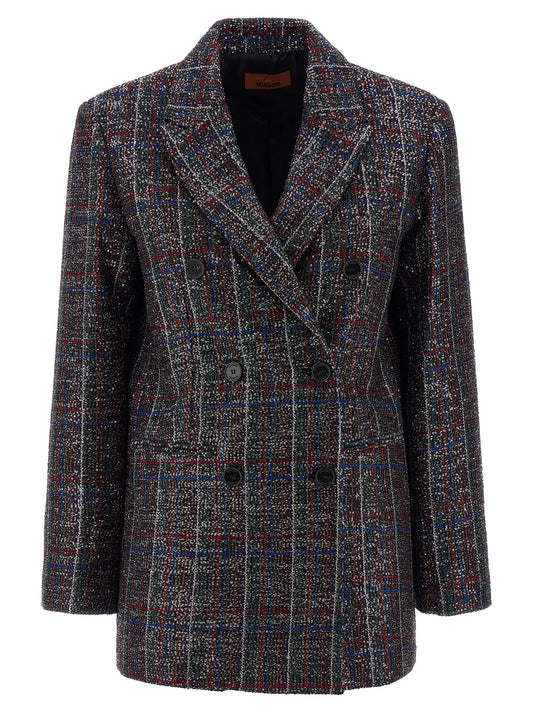 Multicolor Viscose Blazer