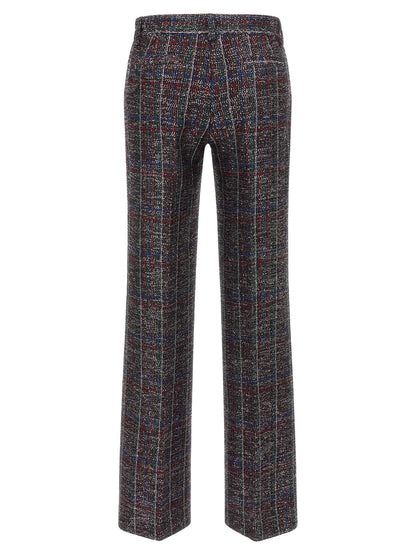 Multicolor Viscose Flared Pants