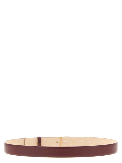 Bordeaux Calfskin Regular Belt