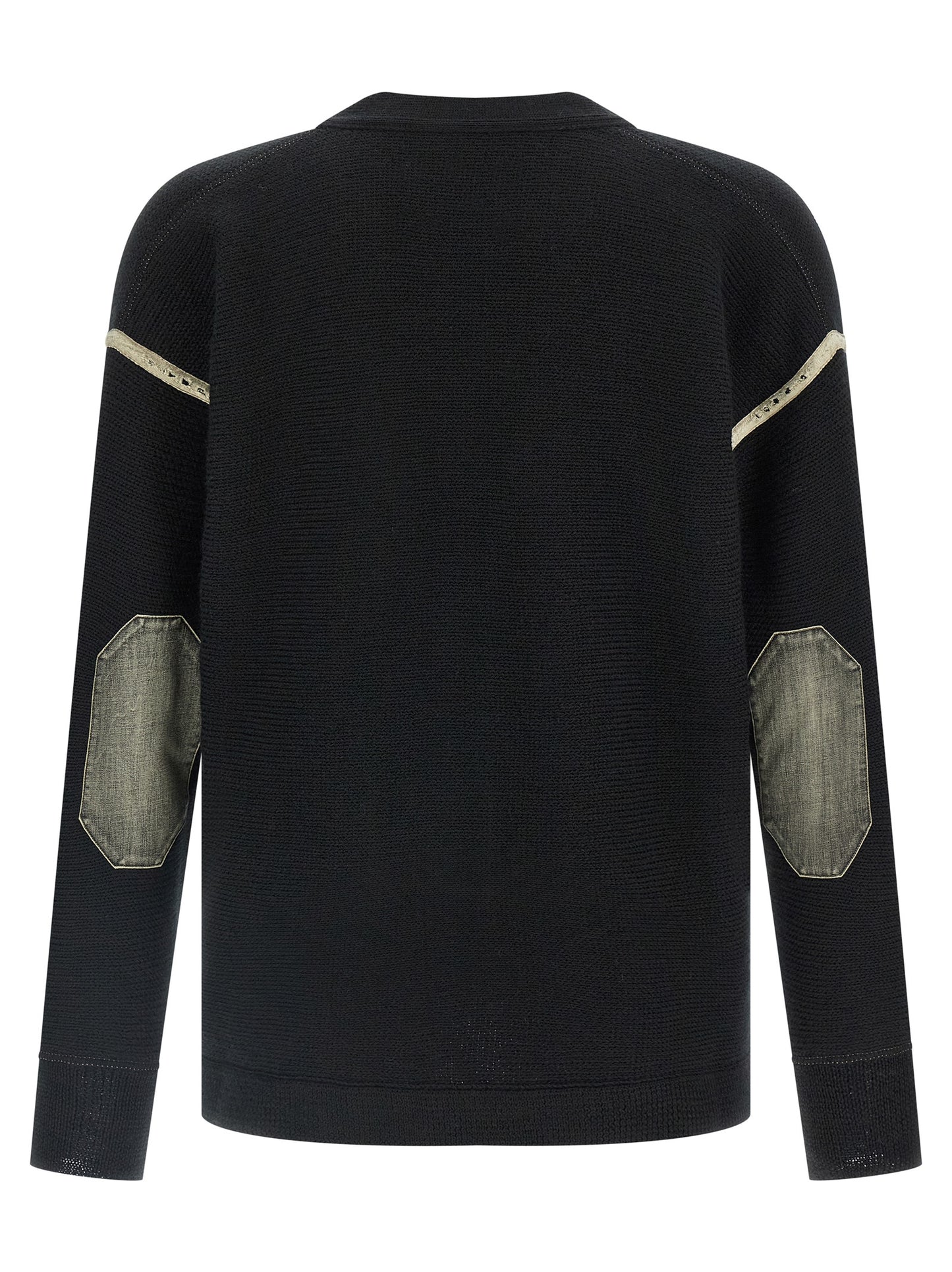 Black Virgin Wool Cardigan
