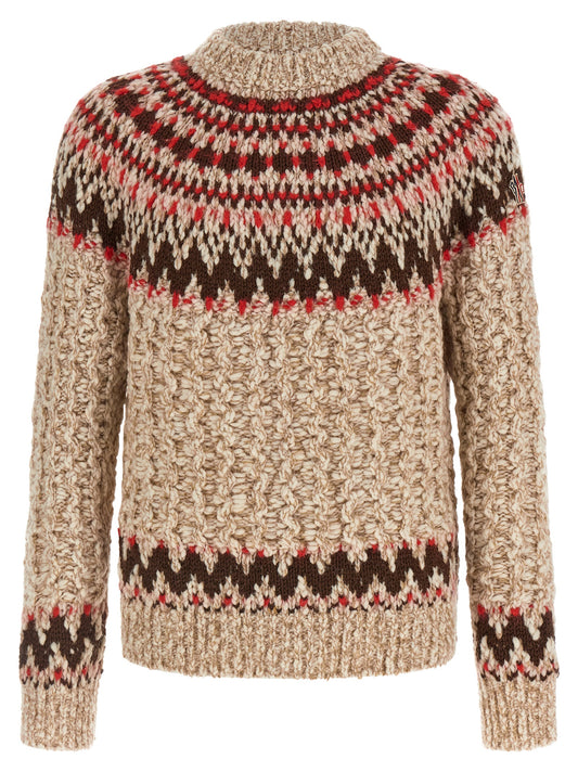 Multicolor Wool Cardigan