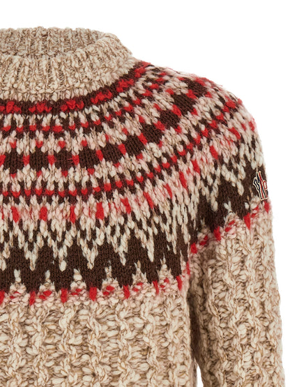 Multicolor Wool Cardigan