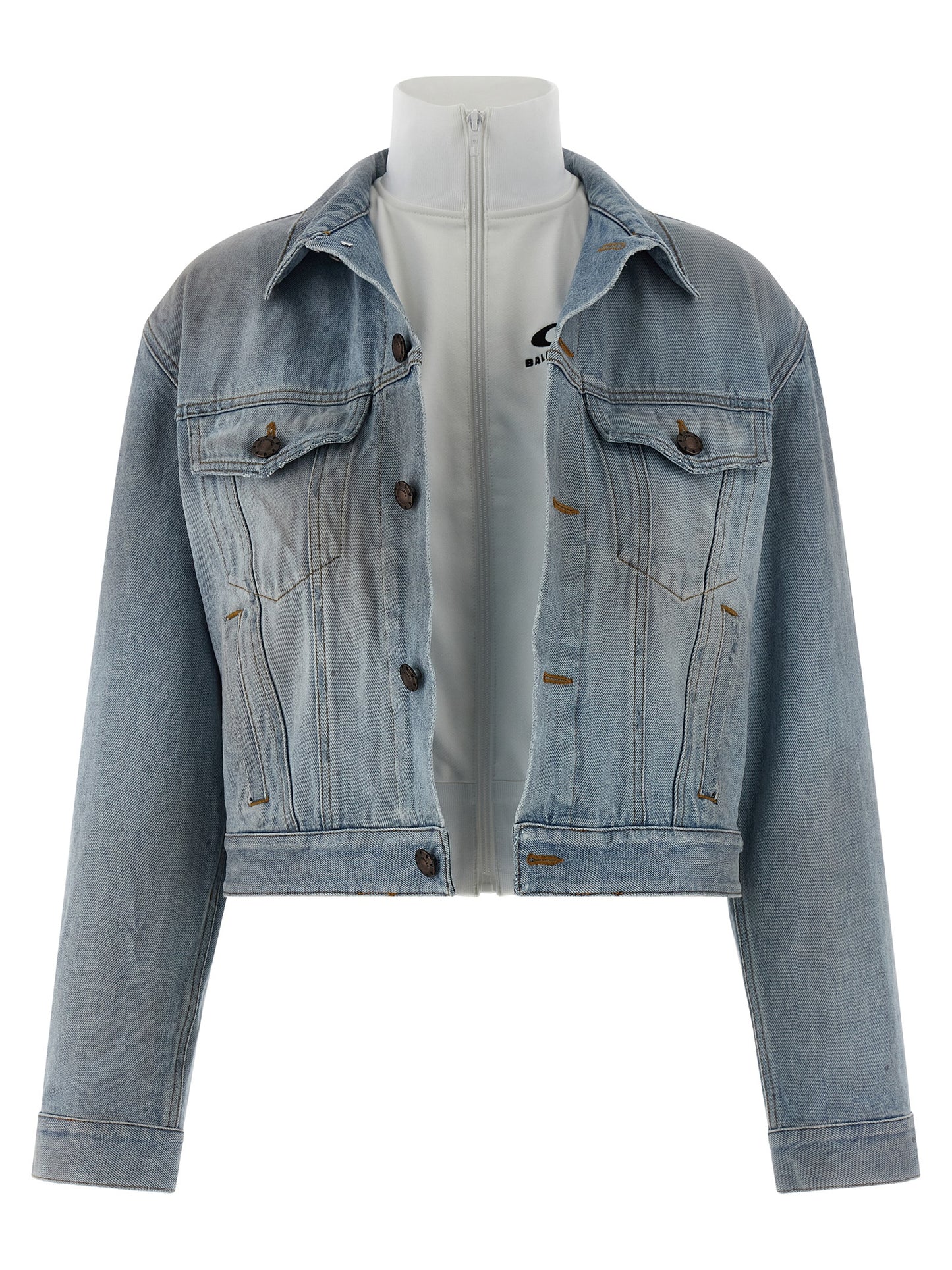 Blue Cotton Denim Jacket
