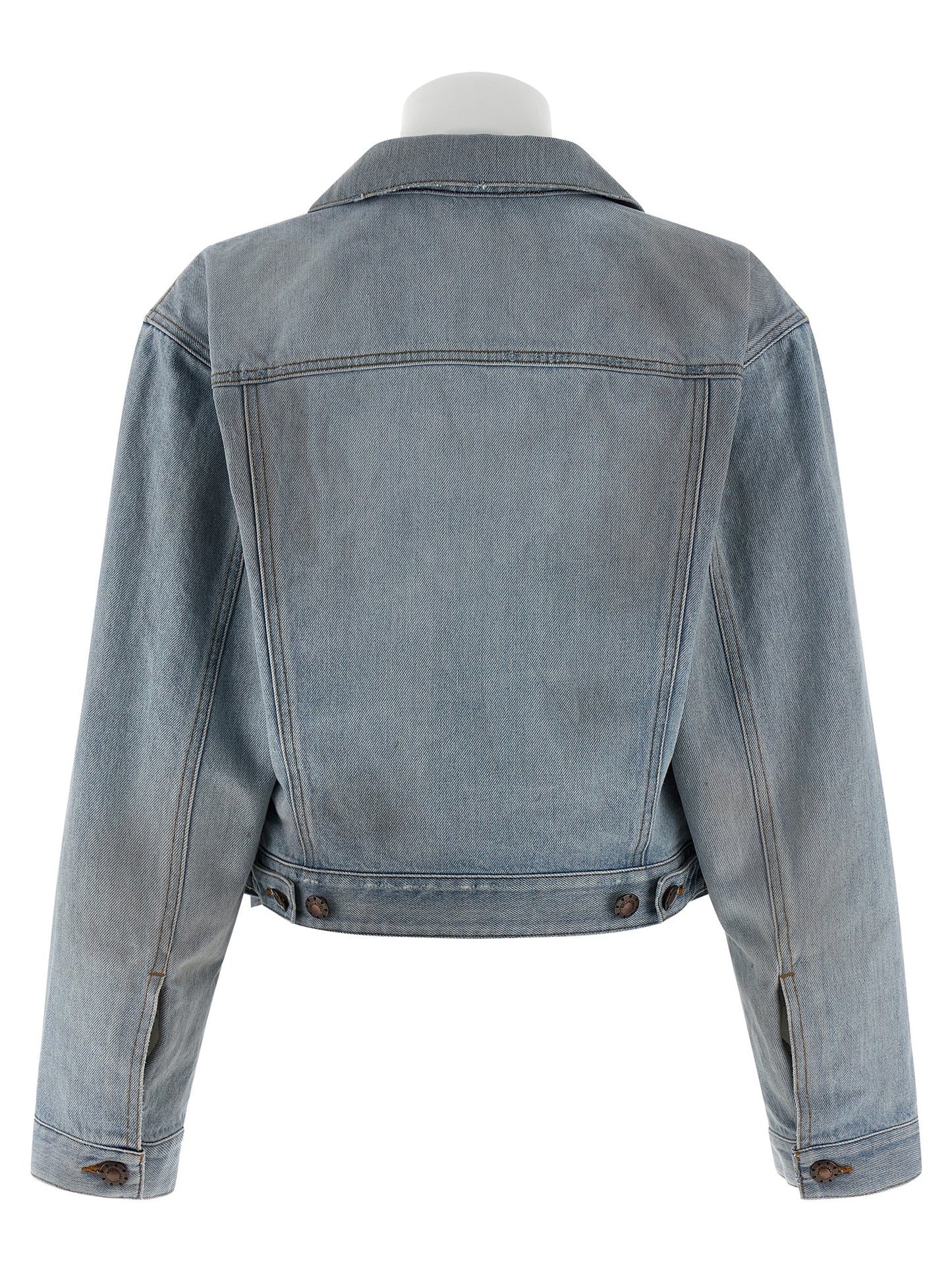 Blue Cotton Denim Jacket