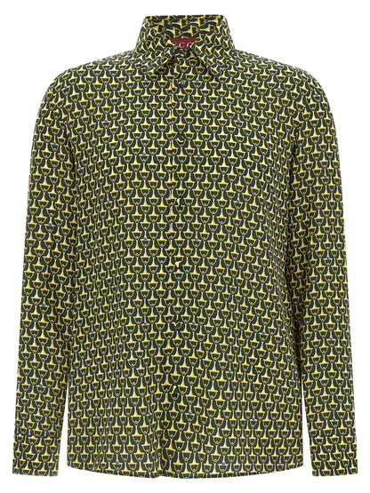 Bicolor Silk Blouse