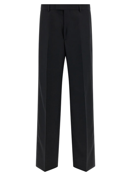 Black Polyester Dress Pants