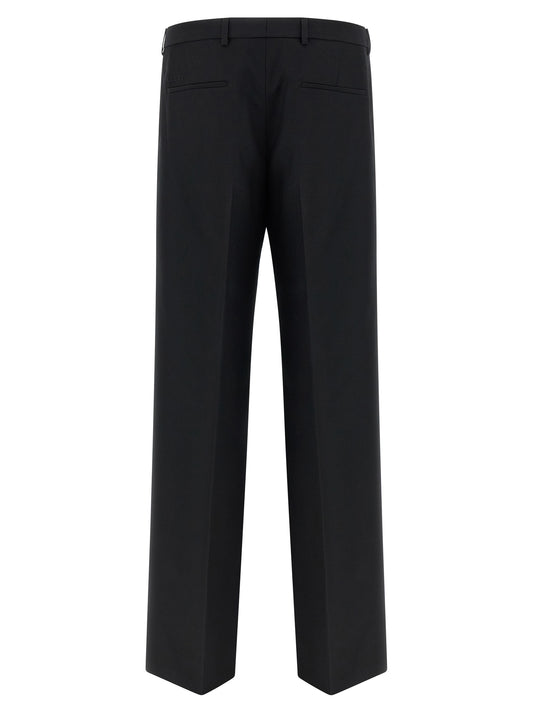 Black Polyester Dress Pants