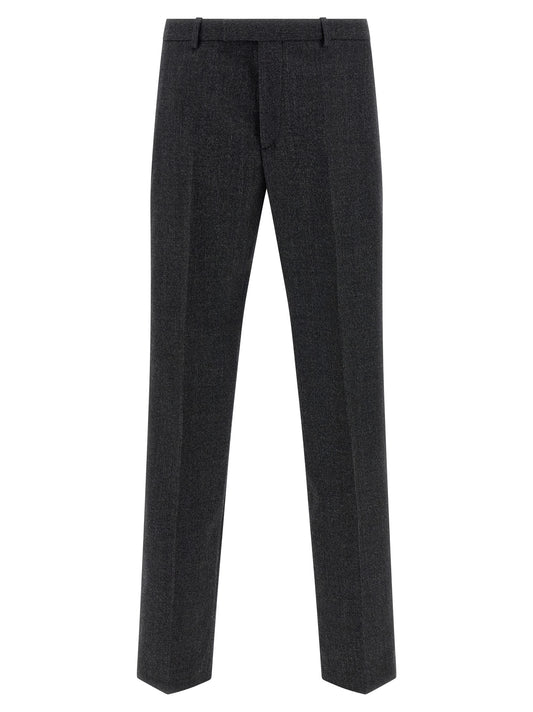 Gray Wool Dress Pants