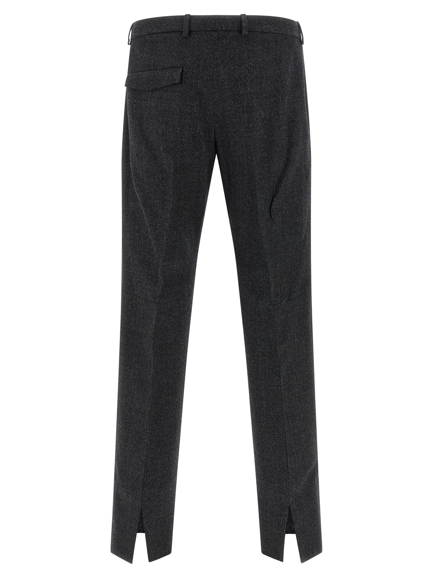 Gray Wool Dress Pants