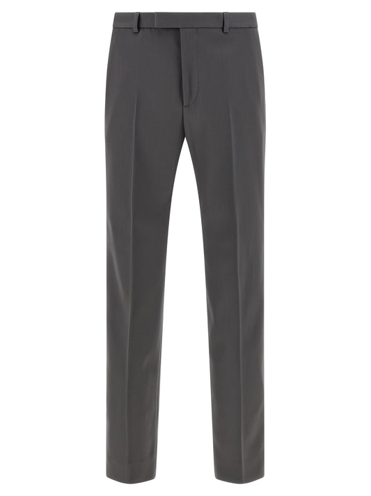 Gray Wool Dress Pants