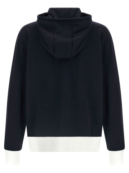 Blue Cotton Sweatshirt