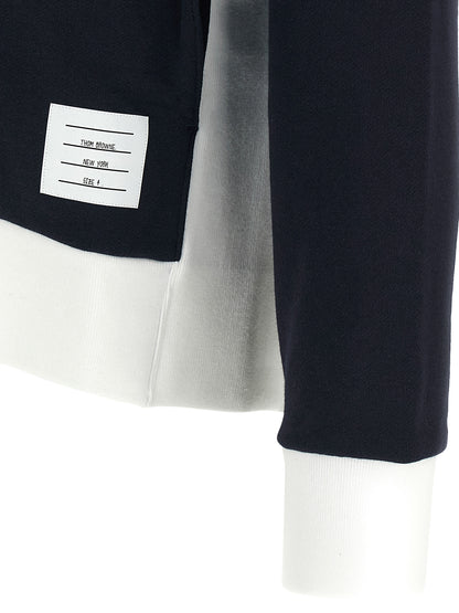 Blue Cotton Sweatshirt