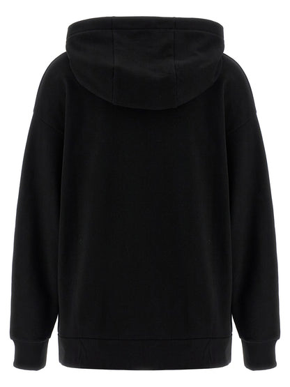 Black Cotton Sweatshirt