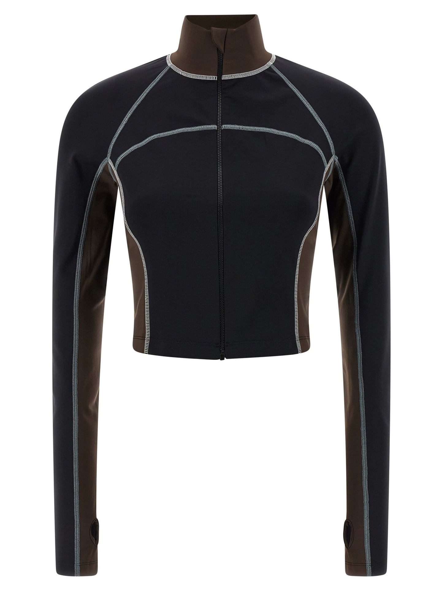 Black Polyamide Top