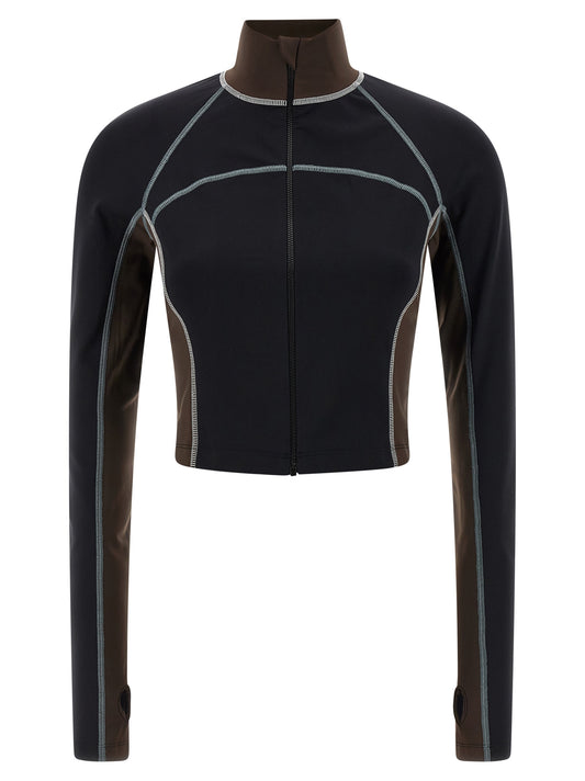 Black Polyamide Top