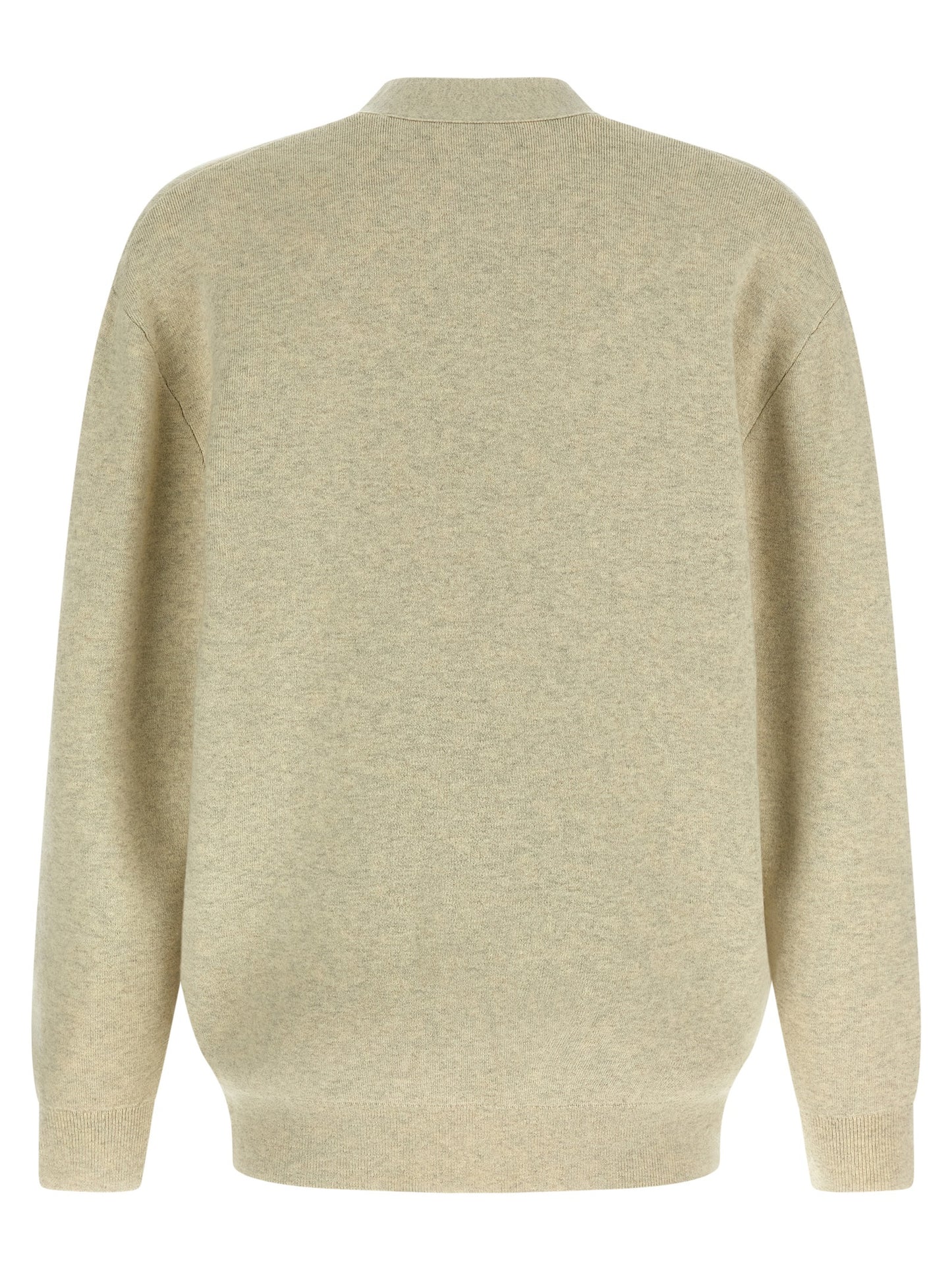 Gray Cotton Cardigan