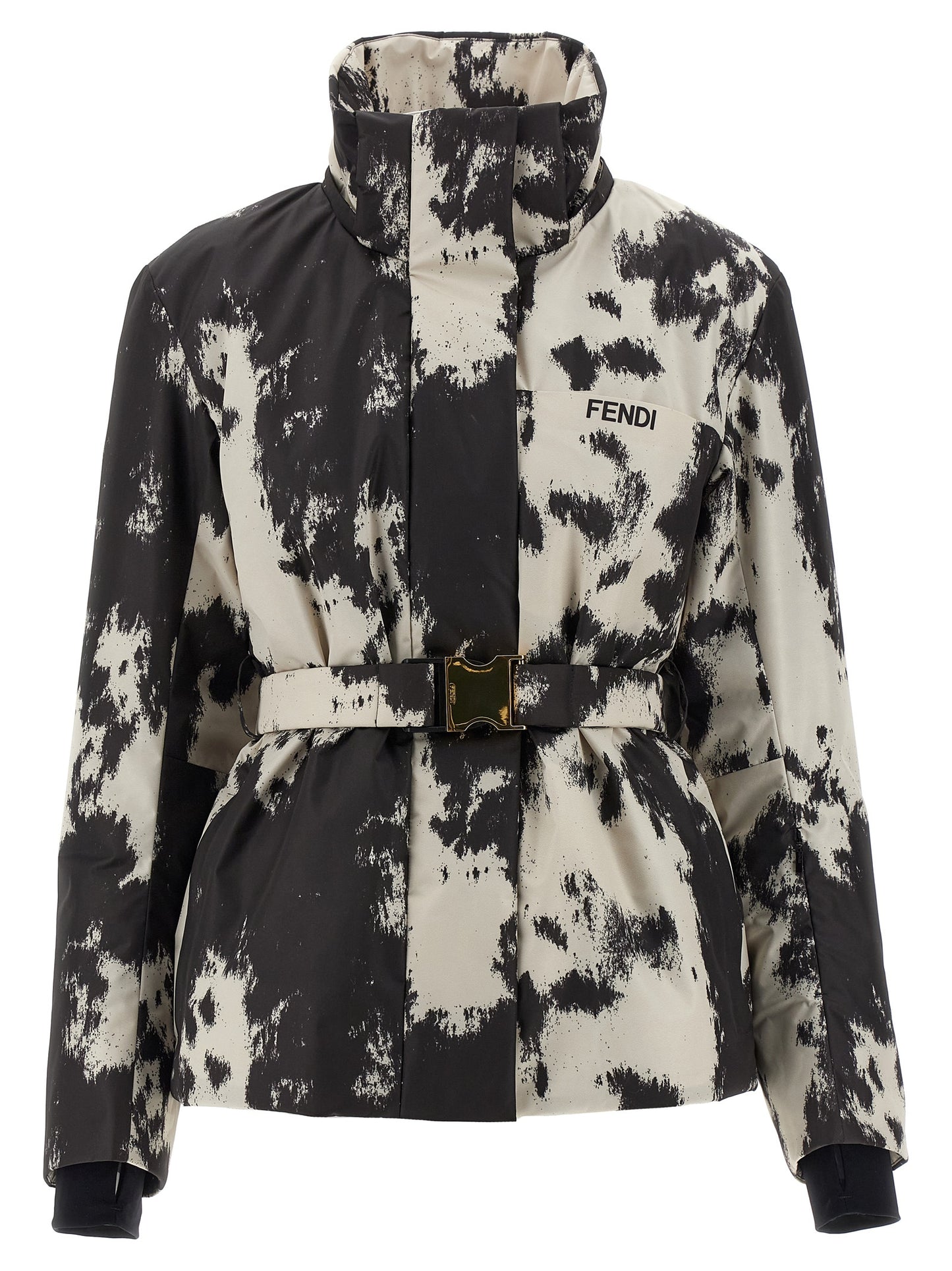 Multicolor Polyester Shell Jacket