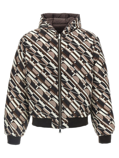 Multicolor Polyester Shell Jacket