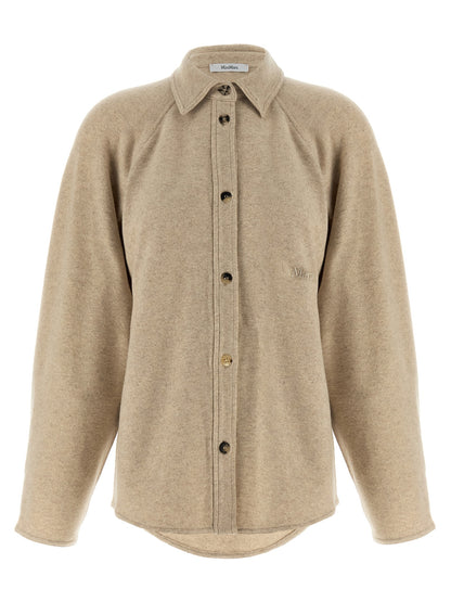 Beige Cashmere Blouse