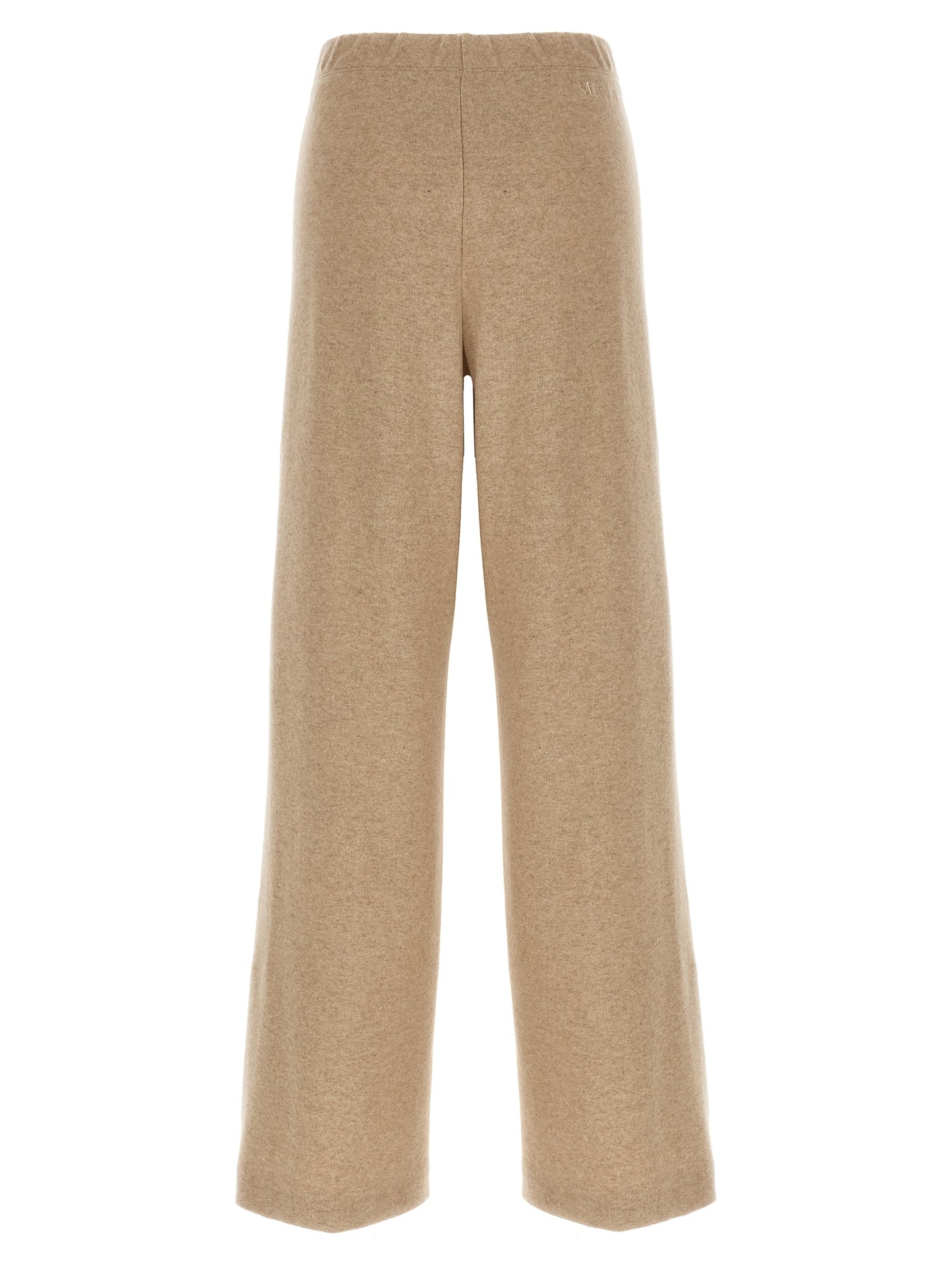 Beige Cashmere Casual Pants